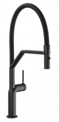 Abode Tubist Professional Mixer Tap w/Pull Around - Matt Black