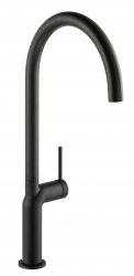 Abode Tubist Single Lever Mixer Tap - Matt Black