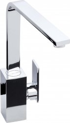 Abode New Media Single Lever Mixer Tap - Chrome