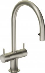 Abode Hesta Mixer Tap w/Pull Out - Chrome