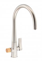 Abode Naturale Aquifier Mixer Tap - Brushed Nickel