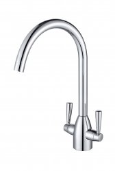 Prima Chelsea Dual Lever Mixer Tap - Chrome