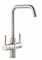 Abode Propure 4 IN 1 Quad Spout Monobloc Tap - Brushed Nickel