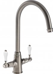 Abode Ludlow Monobloc Mixer Tap - Brushed Nickel