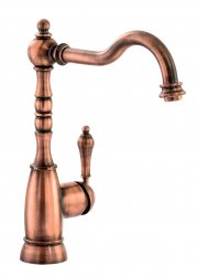 Abode Bayenne Single Lever Mixer Tap - Century Copper