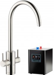 Abode Profile 4 IN 1 Monobloc Tap & Proboil.4E Tank - Brushed Nickel