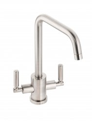 Abode Atlas Quad Monobloc Mixer Tap - Brushed Nickel