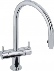 Abode Genio Monobloc Semi-Professional Mixer Tap - Chrome