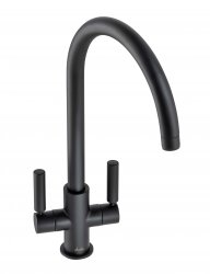 Abode Globe Monobloc Mixer Tap - Matt Black