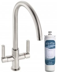 Abode Globe Aquifier Mixer Tap - Brushed Nickel