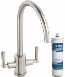 Abode Atlas Monobloc Aquifier Mixer Tap - Brushed Nickel