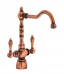 Abode Bayenne Monobloc Mixer Tap - Century Copper