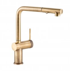 Abode Fraction Pull-Out Mixer Tap - Chrome