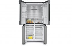 Bosch Series 6 KFN96APEAG F/S Frost Free 4 Door Fridge Freezer - Metallic Silver