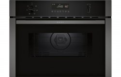 Neff N50 C1AMG84G0B B/I Compact Combi Microwave & Oven - Graphite Grey