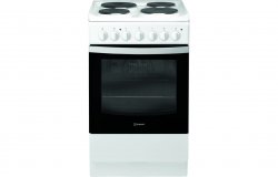 Indesit IS5E4KHW/UK Slim Electric Cooker - White