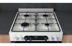 Hotpoint HDM67G9C2CW/UK Dual Fuel Cooker - White