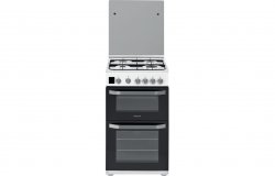 Hotpoint HD5G00CCW Slim Gas Cooker - White