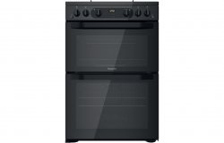 Hotpoint HDM67G0CMB/UK Gas Cooker - Black