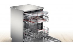 Bosch Series 8 SMS8YCI03E F/S 14 Place Dishwasher - Silver