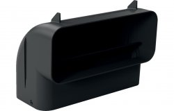 Bosch HEZ9VDSB3 Flat Vertical 90Â° Bend - Black (Medium)