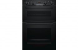 Bosch Series 4 MBS533BB0B B/I Double Electric Oven - Black