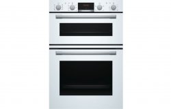 Bosch Series 4 MBS533BW0B B/I Double Electric Oven - White