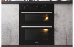 Hotpoint DU2 540 BL B/U Double Electric Oven - Black