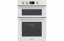 Indesit IDD 6340 WH B/I Double Electric Oven - White