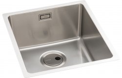 Abode Matrix R15 1B 340mm Undermount/Inset Sink - St/Steel