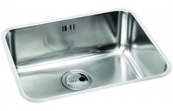 Abode Matrix R50 1B 500mm Undermount Sink - St/Steel