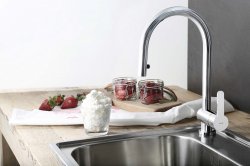 Abode Czar Single Lever Mixer Tap w/Pull Out - Chrome