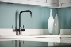 Abode Prostyle 3 IN 1 Quad Spout Monobloc Tap - Matt Black