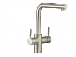 InSinkErator 3N1 L Shape Tap Only - Brushed Steel