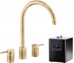 Abode Profile 4 IN 1 3 Part Tap & Proboil.4E Tank - Chrome