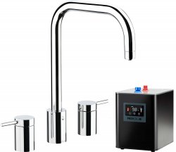 Abode Project 4 IN 1 3 Part Tap & Proboil.4E Tank - Chrome