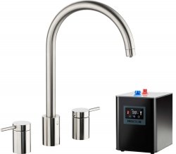 Abode Profile 4 IN 1 3 Part Tap & Proboil.4E Tank - Brushed Nickel