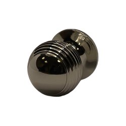 Polished Chrome Ribbed Knob