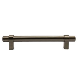 Brushed Bar Handle with Rings