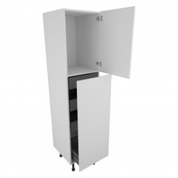 300mm Type 2 Larder Pull Out Unit with 2 Pan Drawers & 3 Internal Drawers Right Hand - (Self Assembly)