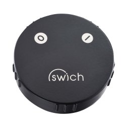 Abode Swich Diverter Valve - Round Handle w/Classic Filter - Matt Black