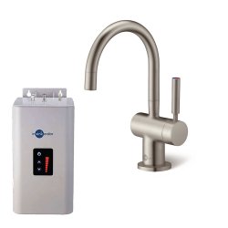 InSinkErator HC3300 Hot/Cold Mixer Tap Neo Tank & Water Filter - Brushed Steel