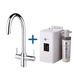 InSinkErator 3N1 J Shape Tap Neo Tank & Filter Pack - Chrome