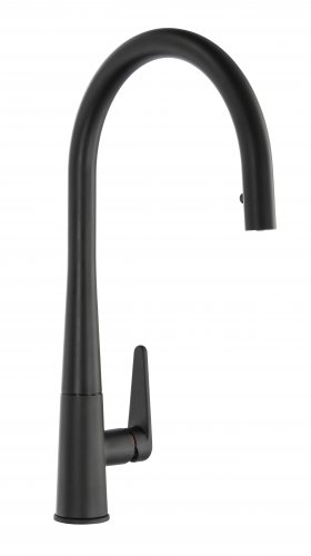 Abode Coniq R Single Lever Mixer Tap w/Pull Out - Matt Black