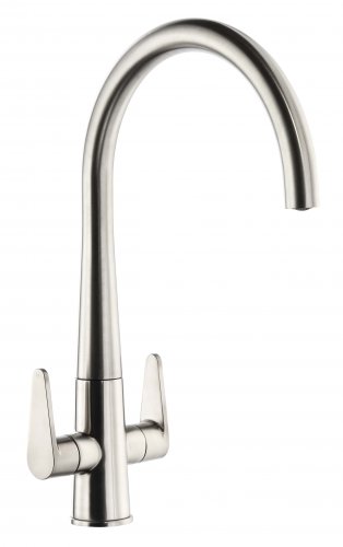 Abode Coniq R Monobloc Mixer Tap - Brushed Nickel