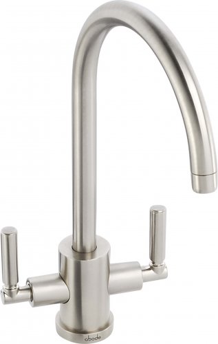 Abode Atlas Monobloc Mixer Tap - Brushed Nickel