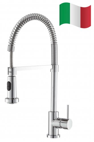 Prima+ Mosa Professional Single Lever Double Jet Mixer Tap - Chrome