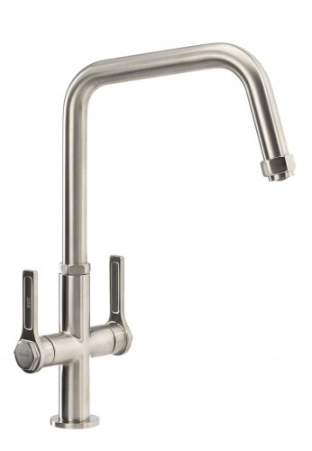 Abode Hex Monobloc Mixer Tap - Brushed Nickel