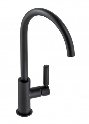 Abode Globe Single Lever Mixer Tap - Matt Black