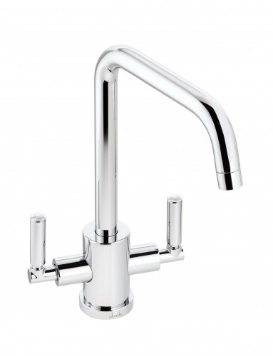 Abode Virtue Nero Mixer Tap w/Pull Out - Chrome